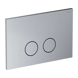 STRONGFRAME bâti-support avec chasse d'eau ECO pour cuvette de WC murale + STEEL-R45 plaque de commande en acier inoxydable