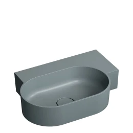 umywalka nablatowa/wisząca - prawa, 55 x 38 cm