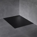composite shower tray, stone texture, 80 x 120 cm