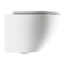 Wand-WC SILENT POWER™ mit WC-Sitz mit Absenkautomatik, 54 x 37 cm