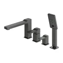 4-hole bath mixer