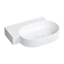 umywalka nablatowa/wisząca - lewa, 64 x 44 cm