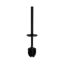 free-standing toilet roll and brush holder