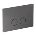 STRONGFRAME concealed frame for a wall-mounted toilet, with ECO flushing + STEEL-R45 stainless steel flush plate