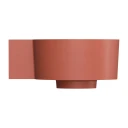 countertop/wall-mounted basin - left, 33 x 34 cm