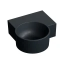 countertop/wall-mounted basin - right, 33 x 34 cm