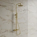 shower system for exposed installation
