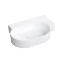 countertop/wall-mounted basin - right, 64 x 44 cm