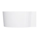 round corner bath, 120 x 120 cm