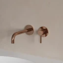 basin mixer for concealed installation with long spout