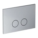 STRONGFRAME bâti-support pour cuvette de WC murale + STEEL-R45 plaque de commande en acier inoxydable