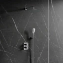 thermostatic shower system for concealed installation