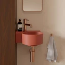 countertop/wall-mounted basin - right, 33 x 34 cm
