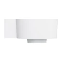 vasque à poser/suspendu - gauche, 33 x 34 cm