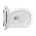 Wand-WC SILENT POWER™ mit WC-Sitz mit Absenkautomatik, 54 x 37 cm