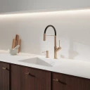 kitchen tap with pull-out spout