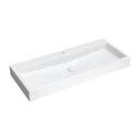 countertop/wall-mounted basin, 100 x 42 cm