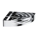 corner shower basket, 21 x 21 x 5 cm