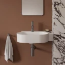 vasque à poser/suspendu - droite, 55 x 36 cm