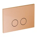 STRONGFRAME concealed frame for a wall-mounted toilet, with ECO flushing + STEEL-R45 stainless steel flush plate