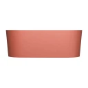 freestanding bath with overflow, 160 x 75 cm