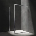 kabina prysznicowa prostokątna z drzwiami przesuwnymi, 140 x 90 cm