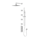 shower system for concealed installation