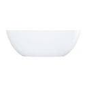 freestanding bath with overflow, 160 x 75 cm