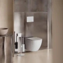 Wand-WC SILENT POWER™ mit WC-Sitz mit Absenkautomatik, 49 x 37 cm