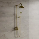 shower system for exposed installation