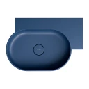 countertop/wall-mounted basin - right, 64 x 44 cm