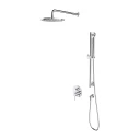 2-way shower system for concealed installation