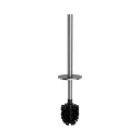 free-standing toilet roll and brush holder