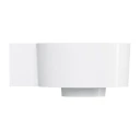 vasque à poser/suspendu - gauche, 33 x 34 cm