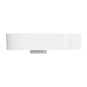 countertop/wall-mounted basin - right, 55 x 36 cm