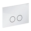 STRONGFRAME concealed frame for a wall-mounted toilet, with ECO flushing + STEEL-R45 stainless steel flush plate