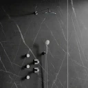 shower system for concealed installation with body jets