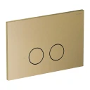 STRONGFRAME concealed frame for a wall-mounted toilet, with ECO flushing + STEEL-R45 stainless steel flush plate