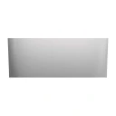 back to wall bath, 148 x 86 cm