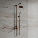 shower system for exposed installation
