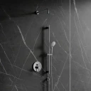 shower system for concealed installation