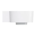 vasque à poser/suspendu - gauche, 33 x 34 cm