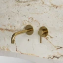 basin mixer for concealed installation with long spout