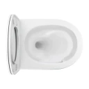 Wand-WC SILENT POWER™ mit WC-Sitz mit Absenkautomatik, 54 x 37 cm