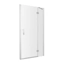 shower enclosure element: side wall with door, 120 cm