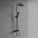 termostatyczny system prysznicowy natynkowy