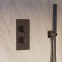 thermostatic shower/bath mixer for concealed installation