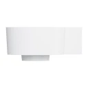 umywalka nablatowa/wisząca - prawa, 33 x 34 cm