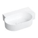 vasque à poser/suspendu - droite, 55 x 36 cm