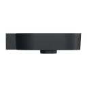 countertop/wall-mounted basin - left, 55 x 36 cm